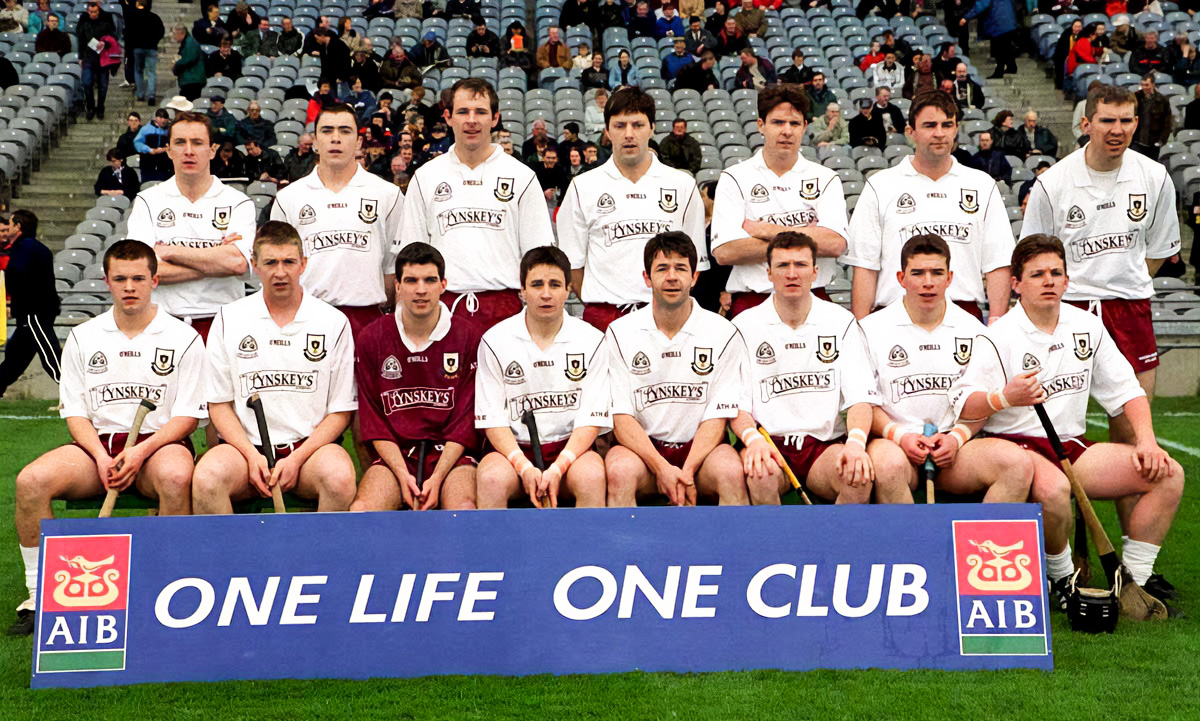 17 March 2000; St. Mary's Athenry team, All Ireland Club Hurling Final. Picture credit; Ray McManus/SPORTSFILE