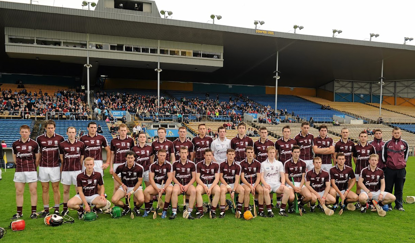 10 September 2011; The Galway squad. Bord Gais Energy GAA Hurling Under 21 All-Ireland 'A' Championship Final, Galway v Dublin, Semple Stadium, Thurles, Co. Tipperary. Picture credit: Ray McManus / SPORTSFILE *** NO REPRODUCTION FEE ***