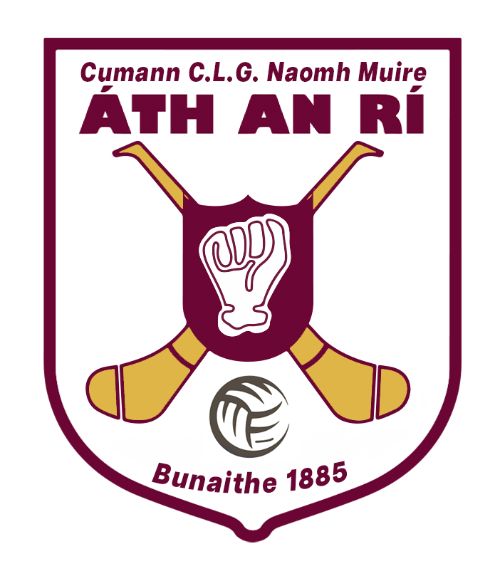 Athenry GAA Maroon Blue Logo 