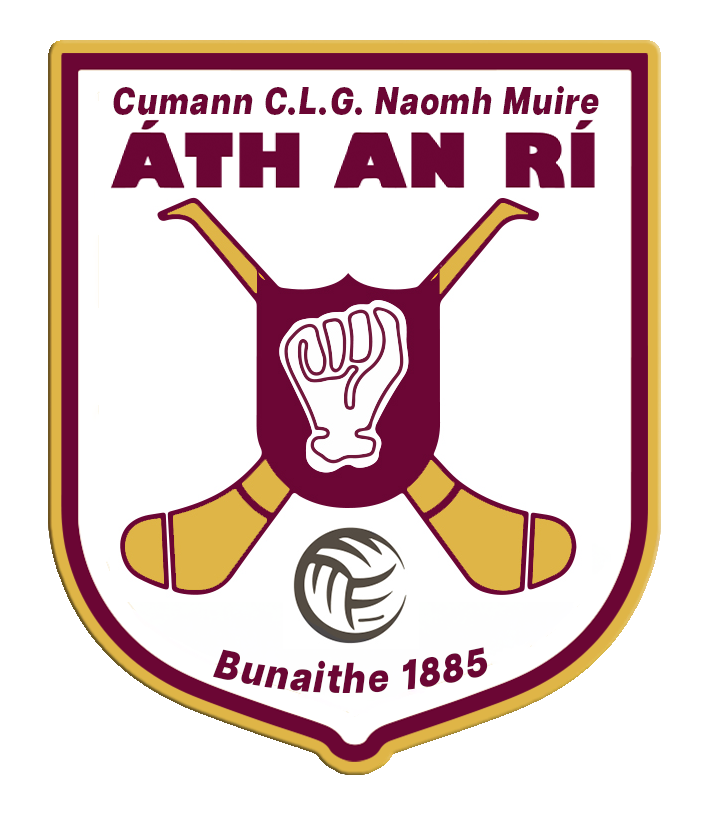 Athenry GAA Maroon Blue Logo 